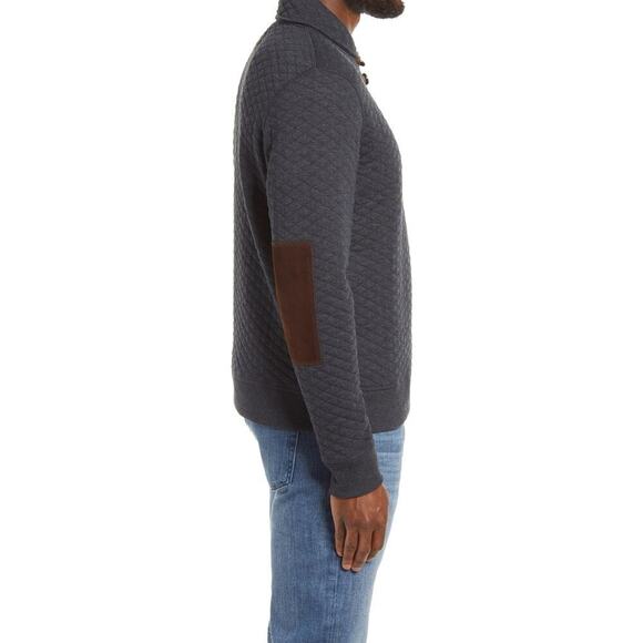 Billy Reid Dark Navy Shawl Collar Pullover Sweater Sz M - Picture 7 of 10